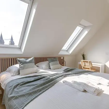 Lägenhet Ruime, Luxe Duplex Penthouse Met 3 Slaapkamer *
