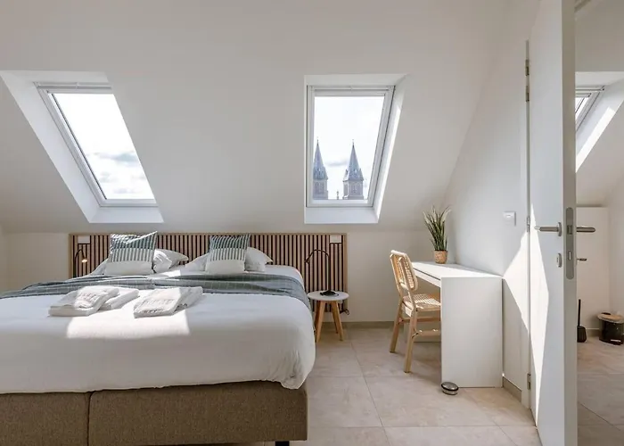 Appartement Ruime, Luxe Duplex Penthouse Met 3 Slaapkamer